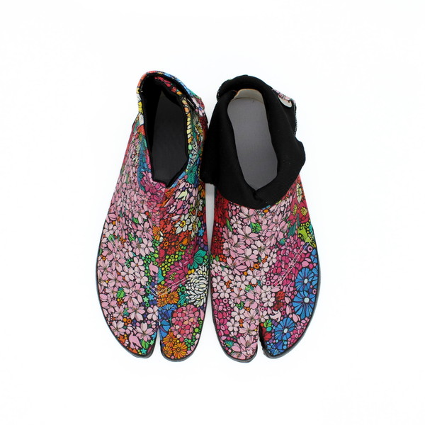 Top view of colors Tabi Shoes 