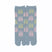 Front view of long dull blue Tabi Socks " Nara Daibutsu "
