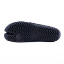 Outsole view of black Tabi Shoes "SPORTS JOG Ⅱ"
