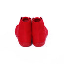 Back view of red Tabi Shoes "SPORTS JOG Ⅱ"