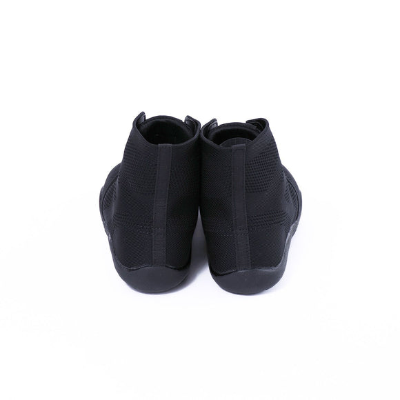 Back view of black Tabi Shoes "SPORTS JOG Ⅱ"