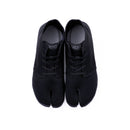 Top view of black Tabi Shoes "SPORTS JOG Ⅱ"