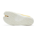 Outsole view of mustard Tabi Shoes " KIDS tabiRela "