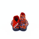 Back view of red Tabi Shoes " DISCO "