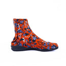 Right side of red Tabi Shoes " DISCO "