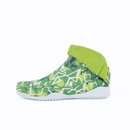 Left side of green Tabi Shoes " DISCO "