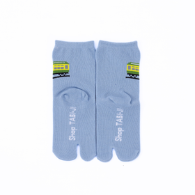 こども鎌倉足袋　ピクセル電車