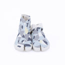 MEMORY Pastel tabi shoes, front view
