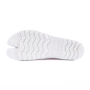 MEMORY Black tabi shoes, sole view