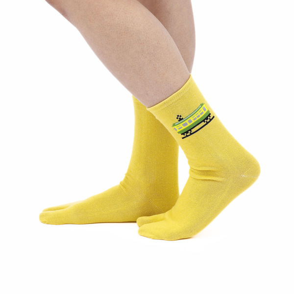 鎌倉足袋　ピクセル電車