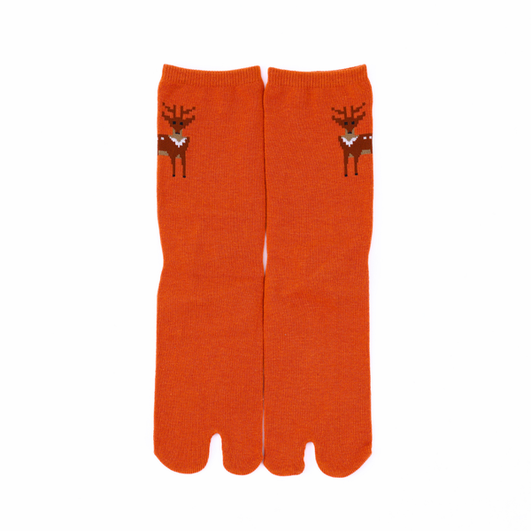 奈良足袋　ピクセル鹿