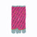 Front view of long pink Tabi Socks " Shirasu2"