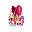 Top view of pink Tabi Shoes " KIDS SUN GARDEN "
