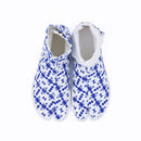 Top view of blue Tabi Shoes " TIGRE "