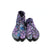 Front view of purple Tabi Shoes " UROKO "