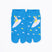 Front view of short blue Tabi Socks " Surfer "– children's size