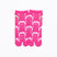 Front view of long pink Tabi Socks " Kamakura Daibutsu "– children's size