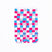 Front view of long pink Tabi Socks " Chigiri-e "– children's size