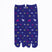 Front view of long blue Tabi Socks " Shika & Wa "