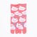 Front view of long orange Tabi Socks " Hato "