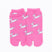 Front view of short pink Tabi Socks " Shika Hashiru "