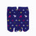 Front view of short blue Tabi Socks " Shika & Wa "