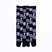 Front view of long black Tabi Socks " Shika Nozoku "