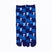Front view of long blue Tabi Socks " Shika Nozoku "