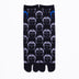 Front view of long black Tabi Socks " Kamakura Daibutsu "