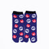 Front view of short navy Tabi Socks " Tai 
