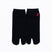 Front view of short black Tabi Socks "TABI-JI"