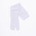 Front view of white Tabi Socks "NOBI NOBI"