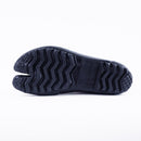 Outsole view of black Tabi Shoes " U-ten "