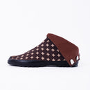 Left side of brown Tabi Shoes " PLANET "