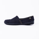 Left side of Denim Tabi Shoes " tabiRela "