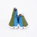 Front view of Grass Tabi Shoes "QUATRO"