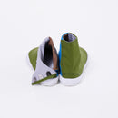 Back view of Grass Tabi Shoes " QUATRO "