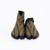 Front view of khaki Tabi Shoes " SHINOBI "