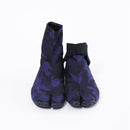 Front view of navy Tabi Shoes " MEISAI "