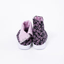 Back view of pink Tabi Shoes " UME "