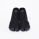 Front view of black Tabi Shoes "SPORTS JOG Ⅱ"