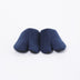 Front view of navy Tabi Slippers " PILE "