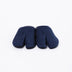 Front view of navy Tabi Slippers " KASUMI "