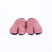 Front view of red Tabi Slippers " KANOKO "