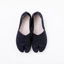 Top view of Denim Tabi Shoes " tabiRela"